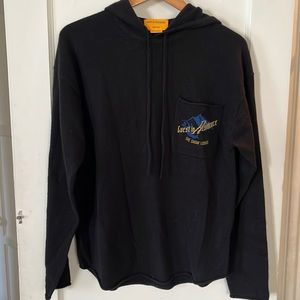 Guest in Residence cashmere hoodie. New with box (no tag though). Black. Size S